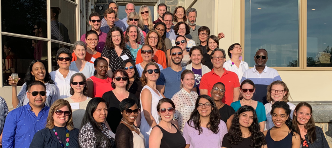 50-plus members of the Rockefeller brothers Fund Staff, 2019.